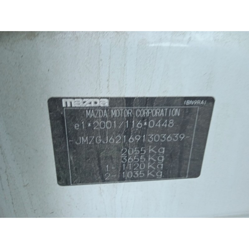 mazda 6 sedán (gj, gl) del año 2015