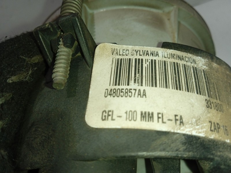 Recambio de faro antiniebla izquierdo para dodge caliber 2.0 crd referencia OEM IAM 4805857AA  