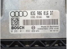 Recambio de centralita motor uce para audi a3 (8p1) 2.0 tdi 16v referencia OEM IAM 03G906016DT 0281011892  2
