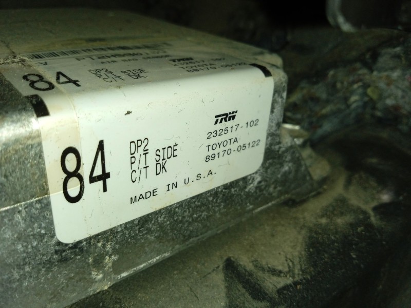 Recambio de centralita airbag para toyota avensis sedán (_t25_) 2.2 d-4d (adt251_) referencia OEM IAM 8917005020  