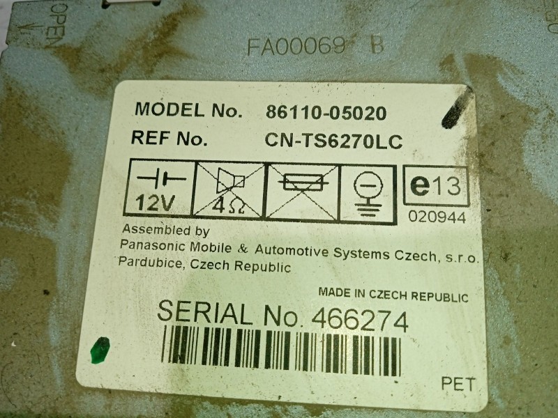 Recambio de modulo electronico para toyota avensis sedán (_t25_) 2.2 d-4d (adt251_) referencia OEM IAM   