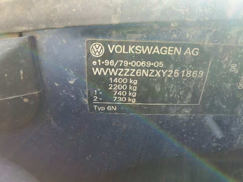 volkswagen polo berlina (6n1) 1.4   |   0.94 - ... | 1994 | 60 cv / 44 kw del año 1994