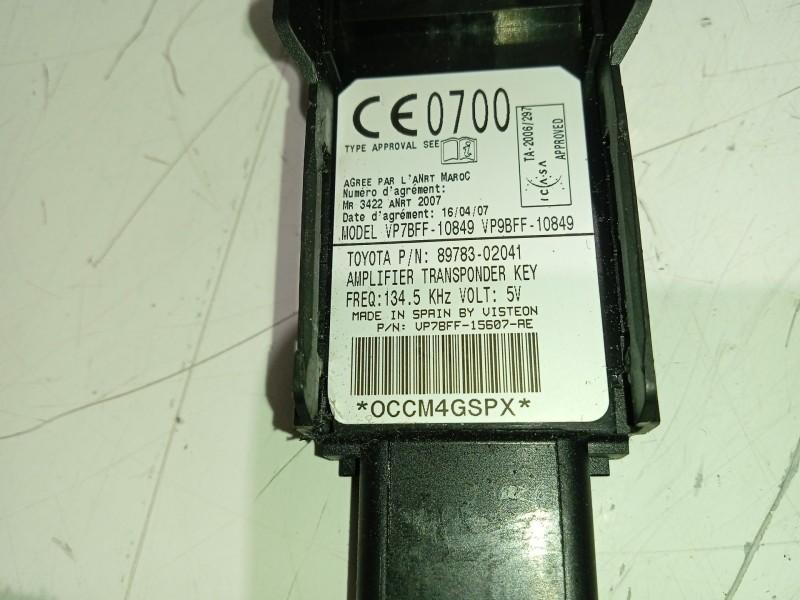 Recambio de centralita motor uce para toyota auris (_e15_) 1.4 d-4d (nde150_) referencia OEM IAM 8966102S80 8978302041 