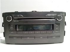 Recambio de sistema audio / radio cd para toyota auris (_e15_) 1.4 d-4d (nde150_) referencia OEM IAM 8612002521  