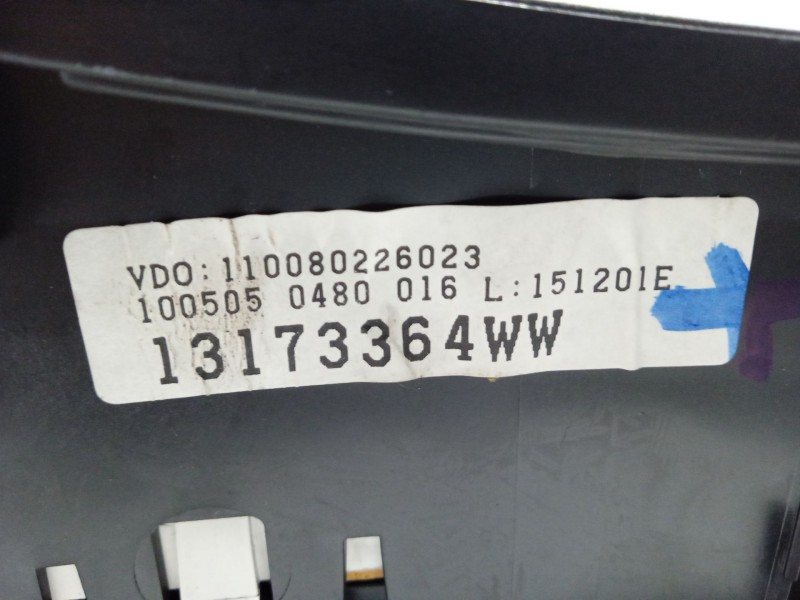 Recambio de cuadro instrumentos para opel tigra twintop (x04) 1.4 (r97) referencia OEM IAM 13173364WW  