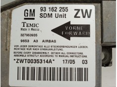 Recambio de centralita airbag para opel tigra twintop (x04) 1.4 (r97) referencia OEM IAM 93162255 327963935  2