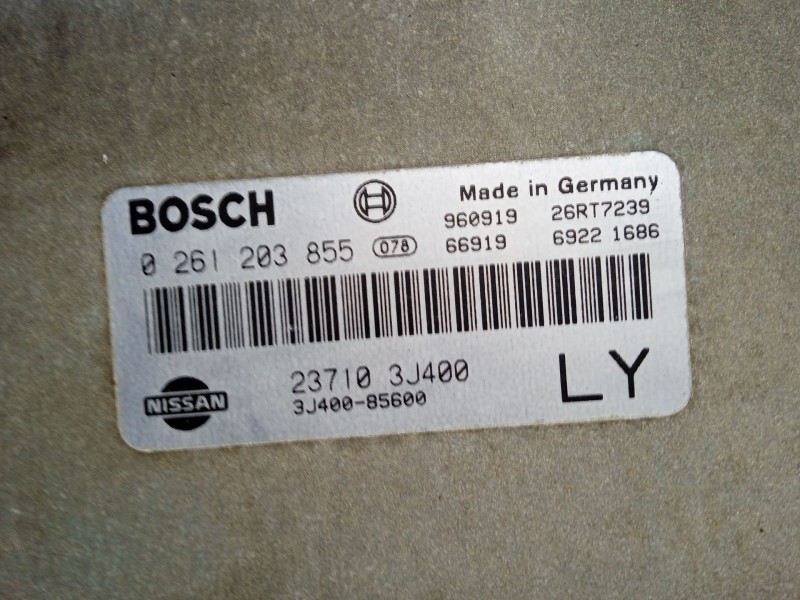 Recambio de centralita motor uce para nissan primera (p11) 2.0 16v referencia OEM IAM 237103J400 0261203855 