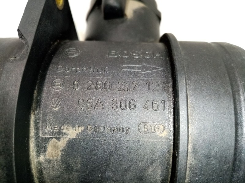 Recambio de caudalimetro para skoda fabia i combi (6y5) 1.9 tdi referencia OEM IAM 0280217121 SLV038906461B 