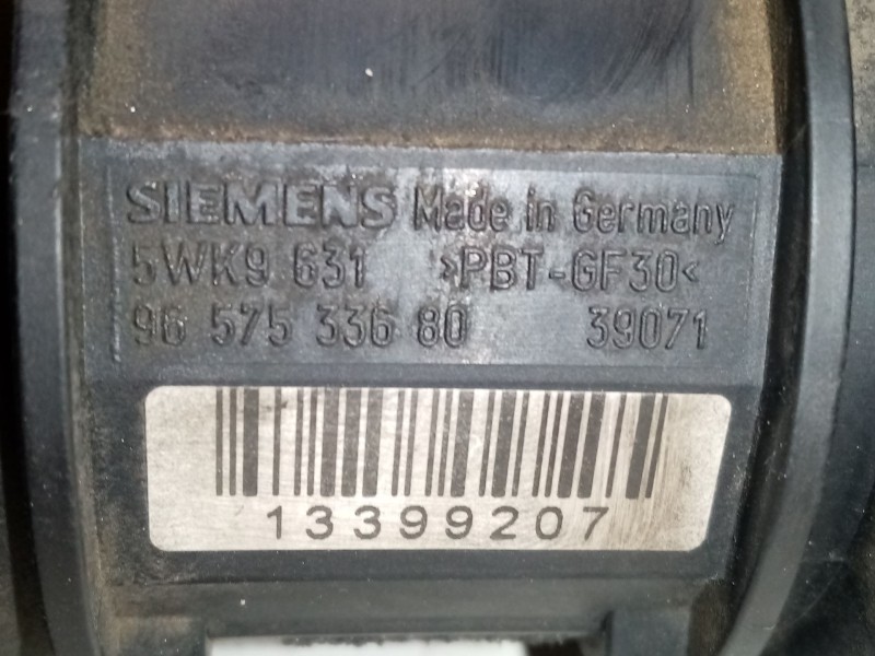 Recambio de caudalimetro para peugeot 307 (3a/c) 1.4 hdi referencia OEM IAM 9629471080  