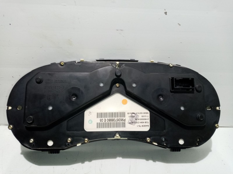 Recambio de cuadro instrumentos para peugeot 307 (3a/c) 1.4 hdi referencia OEM IAM P9636708880 P9651299680 