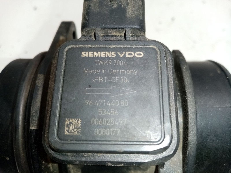 Recambio de caudalimetro para citroën c3 i (fc_, fn_) 1.4 hdi referencia OEM IAM 9647144080  