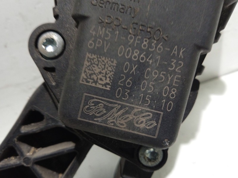 Recambio de potenciometro pedal para volvo v50 familiar referencia OEM IAM 4M519F836  