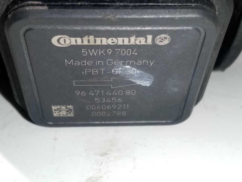 Recambio de caudalimetro para peugeot 206 sedán 1.4 hdi eco 70 referencia OEM IAM 9647144080  