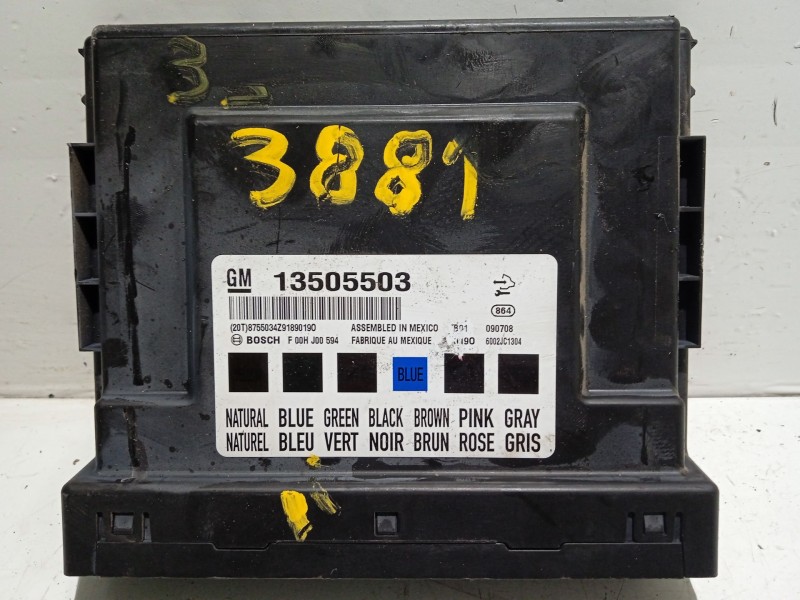 Recambio de modulo electronico para opel insignia berlina cosmo referencia OEM IAM 13505503  