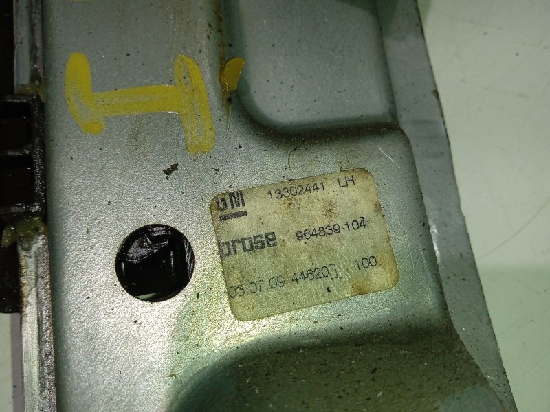 Recambio de elevalunas trasero izquierdo para opel insignia berlina cosmo referencia OEM IAM 13302441  