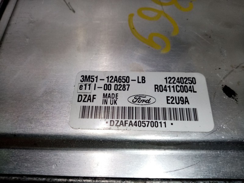 Recambio de centralita motor uce para ford focus berlina (cak) referencia OEM IAM 3M5112A650LB  