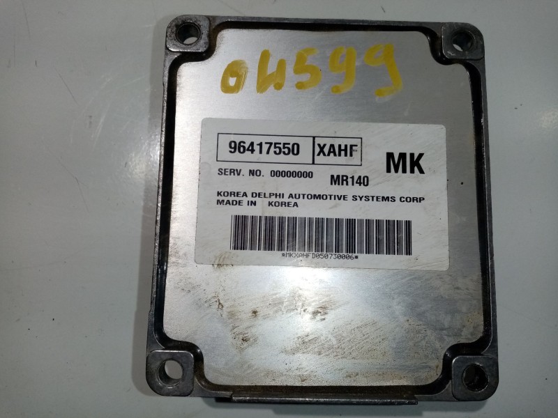 Recambio de centralita motor uce para chevrolet kalos 1.4 cat referencia OEM IAM 96417550  