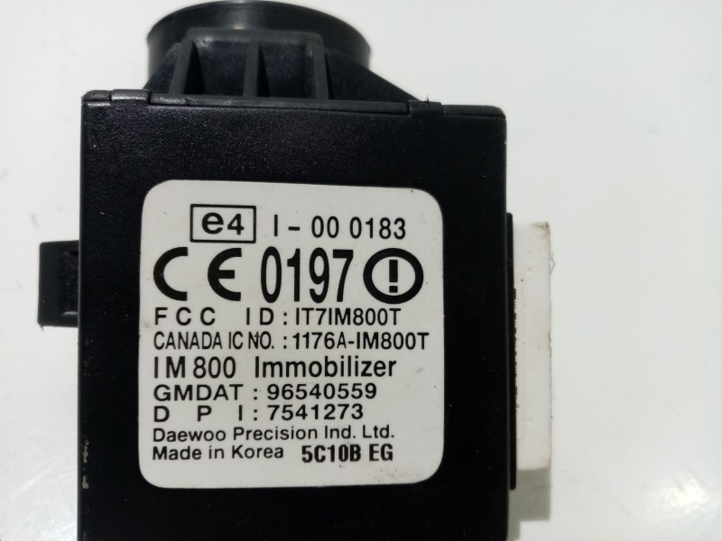 Recambio de antena para chevrolet kalos 1.4 cat referencia OEM IAM 96540559  