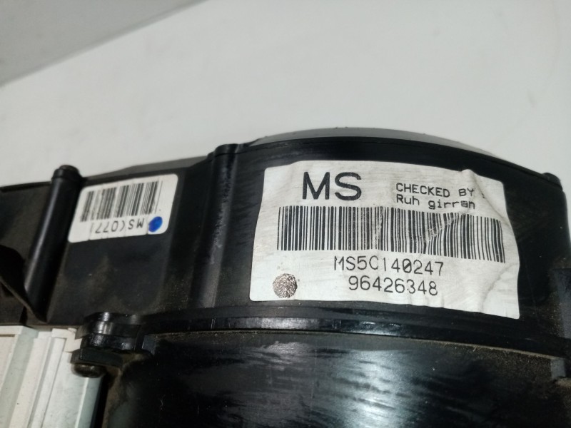 Recambio de cuadro instrumentos para chevrolet kalos 1.4 cat referencia OEM IAM 96426348  