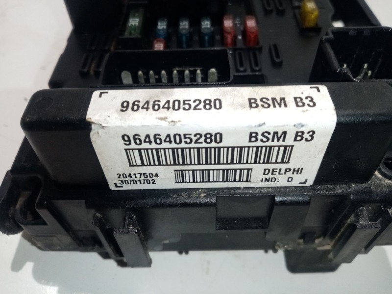 Recambio de centralita bsm para citroën xsara break referencia OEM IAM 9646405280  