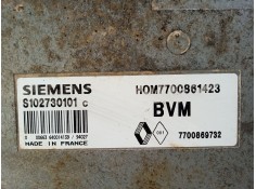 Recambio de centralita motor uce para renault clio i fase i+ii (b/c57) 1.2 referencia OEM IAM 7700869732 S102730101C  2