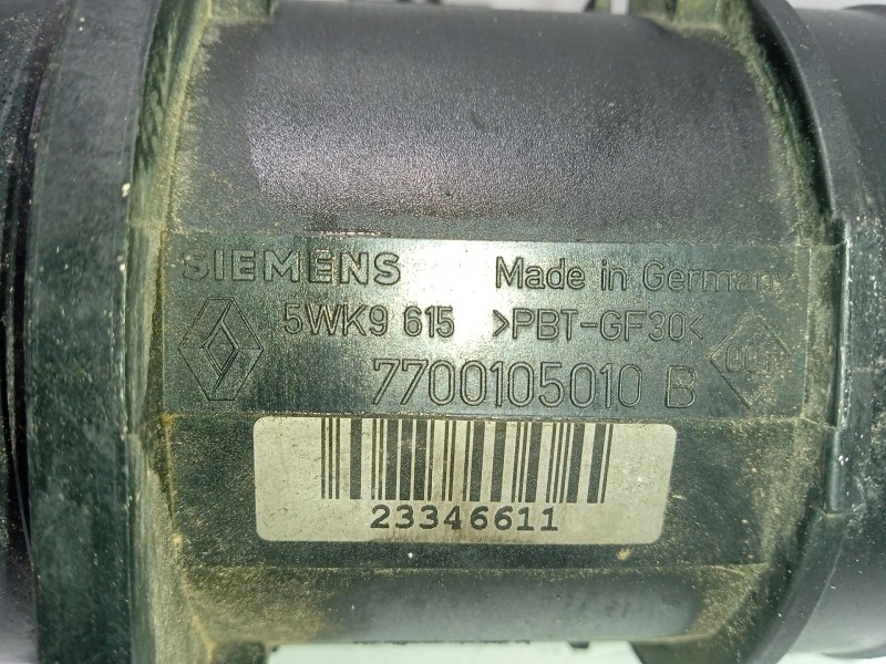 Recambio de caudalimetro para volvo v40 familiar 1.9 diesel referencia OEM IAM 7700105010B 5WK9615 