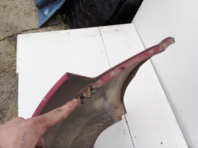 Recambio de paragolpes trasero para chevrolet lacetti (j200) 1.6 referencia OEM IAM 96545561  