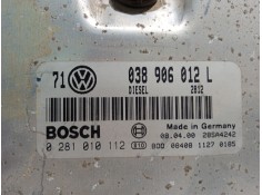 Recambio de centralita motor uce para volkswagen golf iv (1j1) 1.9 tdi referencia OEM IAM 038906012L 0281010112  2