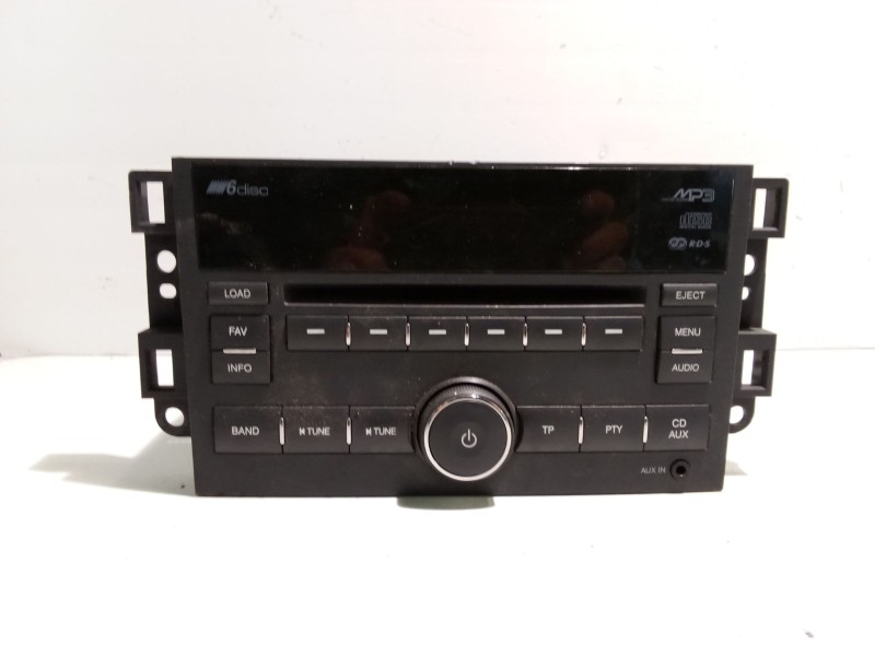 Recambio de sistema audio / radio cd para chevrolet aveo / kalos sedán (t250, t255) 1.4 referencia OEM IAM 96989221  DE8107P00A5