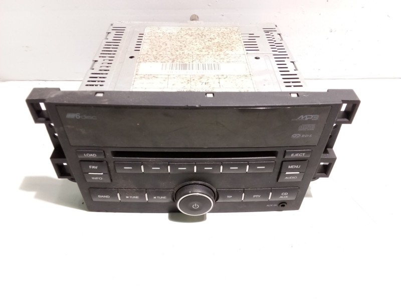 Recambio de sistema audio / radio cd para chevrolet aveo / kalos sedán (t250, t255) 1.4 referencia OEM IAM 96989221  DE8107P00A5