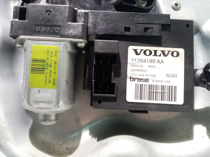Recambio de elevalunas trasero izquierdo para volvo v50 familiar referencia OEM IAM 31253515  