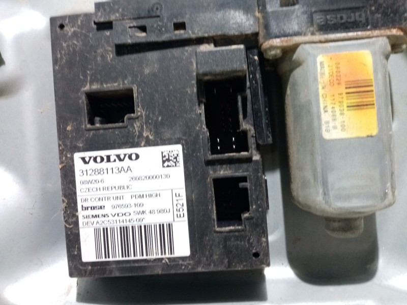 Recambio de elevalunas delantero derecho para volvo v50 familiar referencia OEM IAM 31253514  