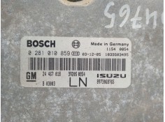 Recambio de centralita motor uce para opel astra g fastback (t98) 1.7 dti 16v (f08, f48) referencia OEM IAM 0281010859   2