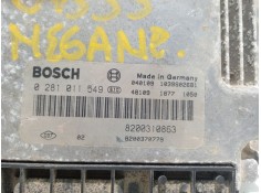 Recambio de centralita motor uce para renault megane ii familiar 1.9 dci diesel referencia OEM IAM 0281011549 8200310863  2