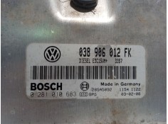 Recambio de centralita motor uce para seat toledo (1m2) 1.9 tdi referencia OEM IAM 038906012FK   2
