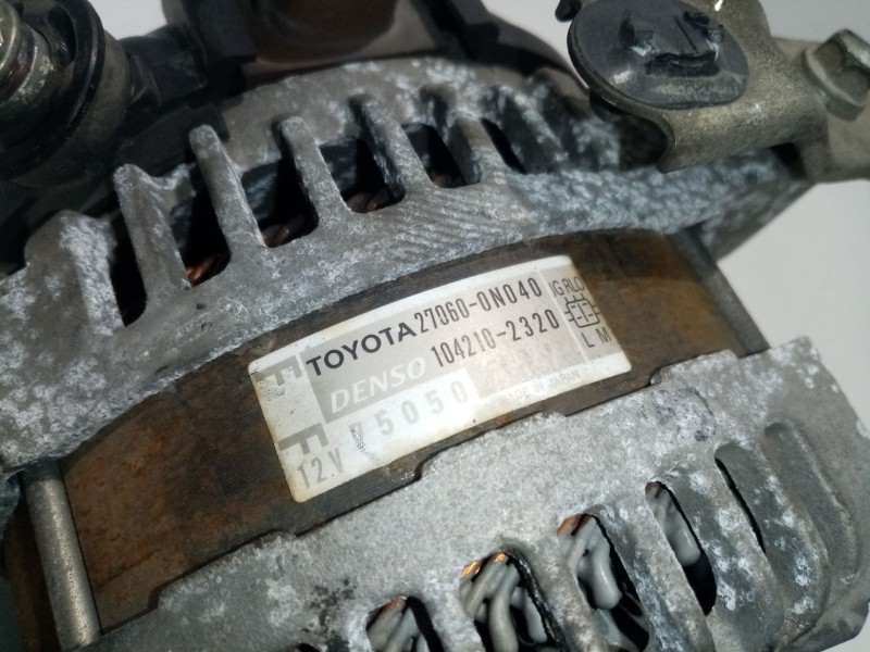 Recambio de alternador para toyota auris (_e15_) 1.4 d-4d (nde150_) referencia OEM IAM 270600N040 1042102320 