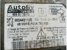 Recambio de centralita airbag para peugeot 307 berlina (s2) 1.6 hdi referencia OEM IAM 9654491180   2