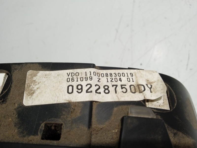 Recambio de cuadro instrumentos para opel astra g caravan referencia OEM IAM 09228750DY 110008830019 