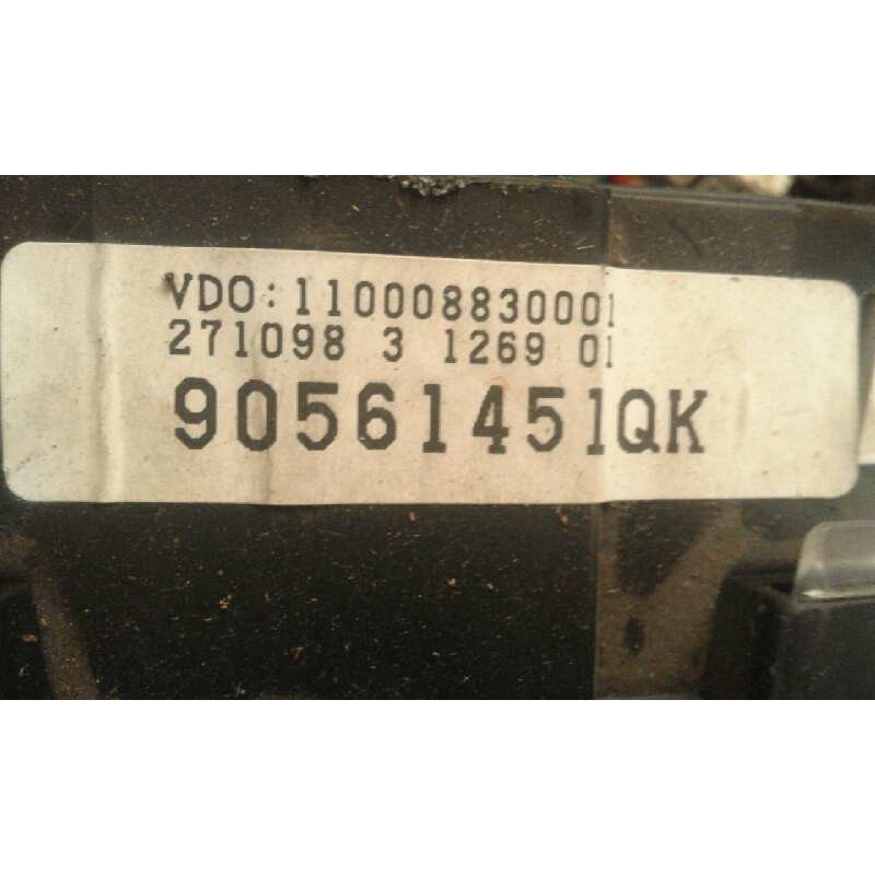 Recambio de cuadro instrumentos para opel astra g caravan    |   0.98 - 0.04 | 1998 - 2004 referencia OEM IAM    Recambio de cuadro instrumentos para opel astra g caravan    |   0.98 - 0.04 | 1998 - 2004 referencia OEM IAM