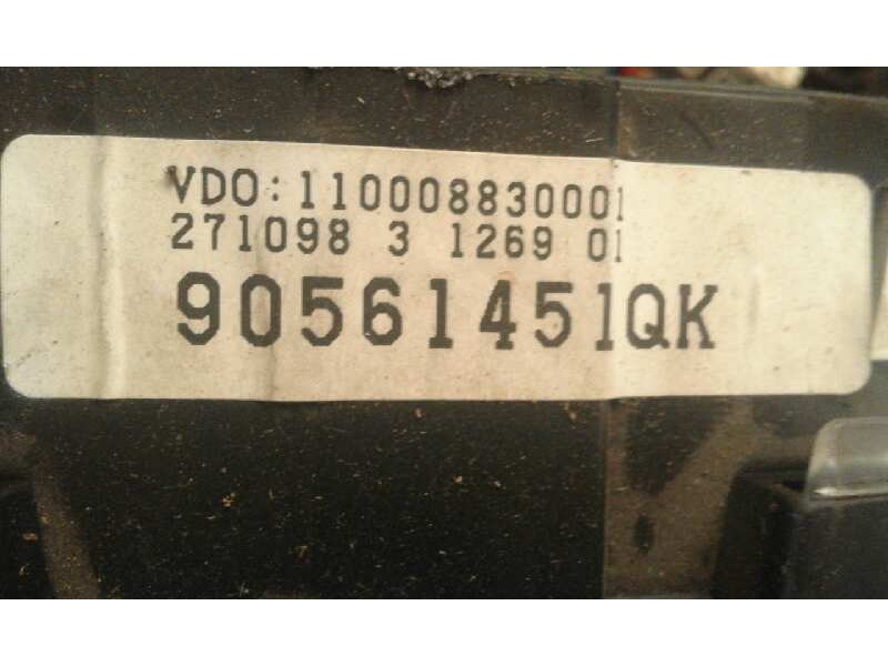 Recambio de cuadro instrumentos para opel astra g caravan    |   0.98 - 0.04 | 1998 - 2004 referencia OEM IAM    Recambio de cuadro instrumentos para opel astra g caravan    |   0.98 - 0.04 | 1998 - 2004 referencia OEM IAM