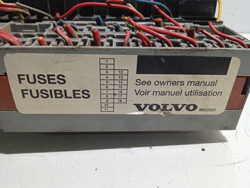 Recambio de caja reles / fusibles para volvo xc90 d5 referencia OEM IAM 8622520  