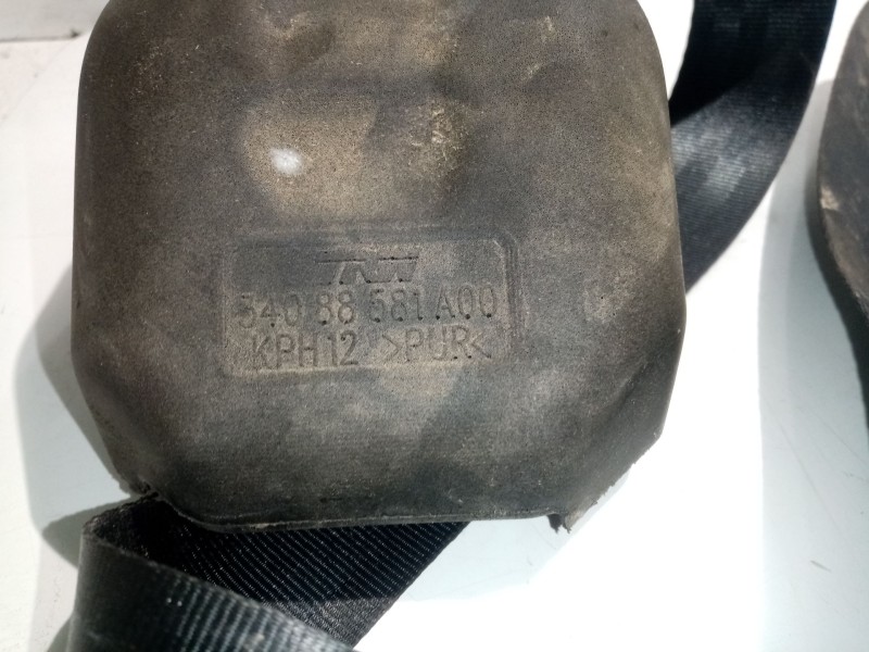 Recambio de cinturon seguridad trasero izquierdo para citroën c3 sx referencia OEM IAM 34088581  