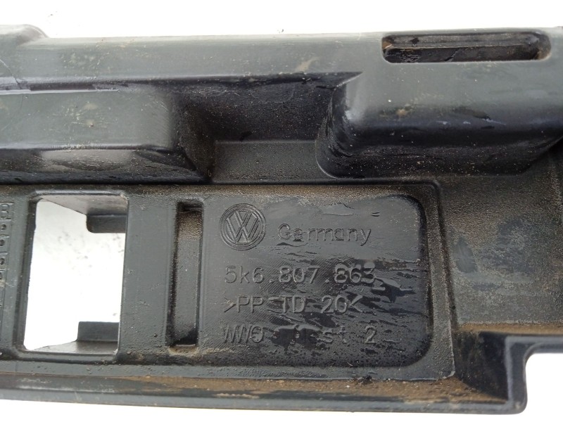 Recambio de refuerzo paragolpes trasero para volkswagen golf vi (5k1) 1.6 tdi referencia OEM IAM 5K6807863  