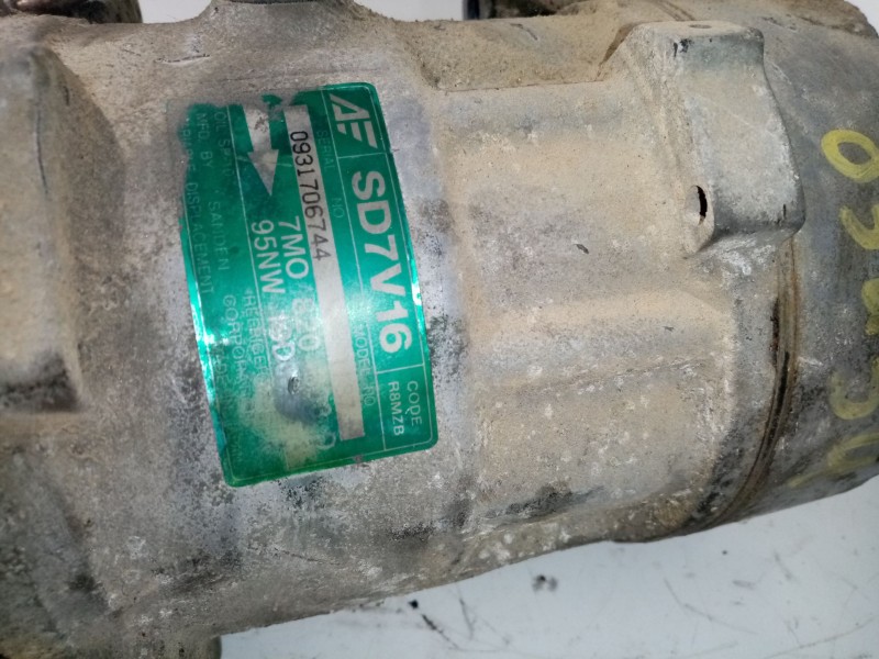 Recambio de compresor aire acondicionado para volkswagen sharan (7m8) básico referencia OEM IAM 0931706744 7M0820803PV 