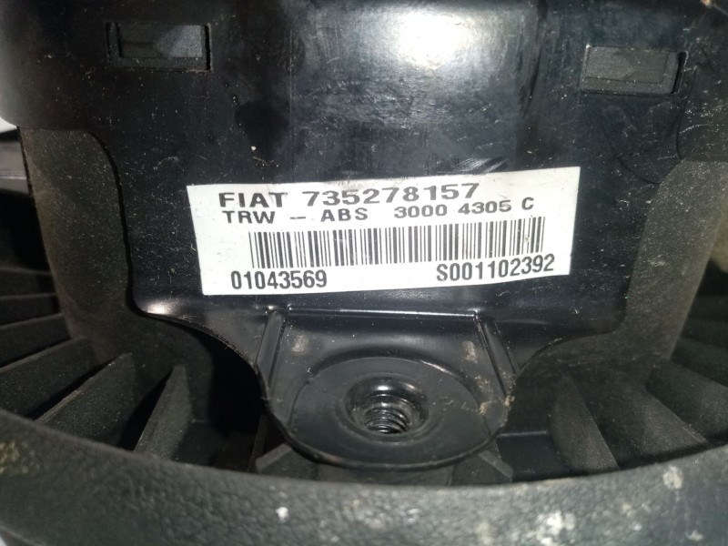 Recambio de airbag delantero izquierdo para fiat punto berlina referencia OEM IAM 735278157 S001102392 