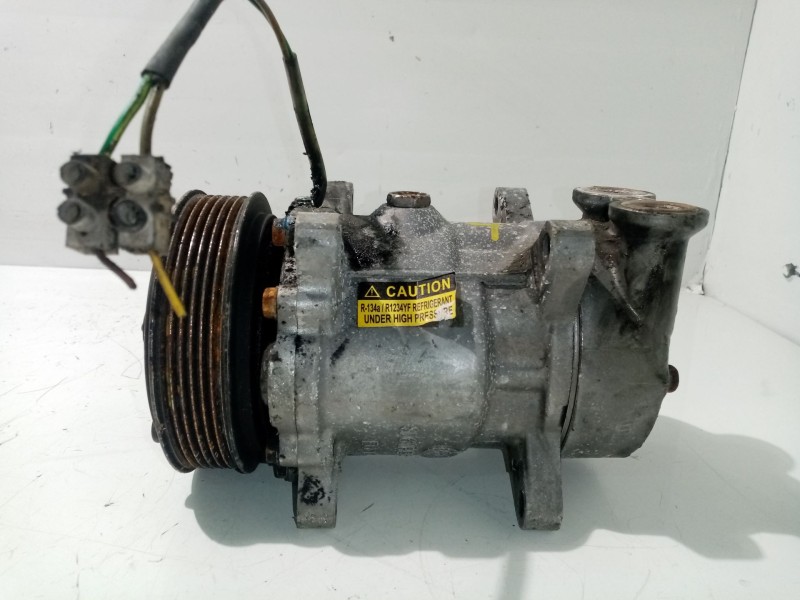 Recambio de compresor aire acondicionado para peugeot 206 berlina 1.4 referencia OEM IAM 6453CN 6453JG 