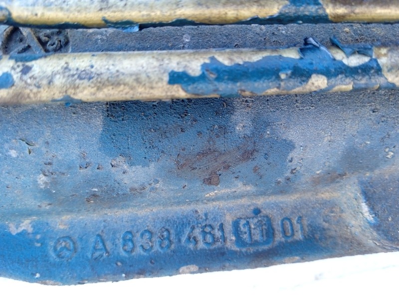 Recambio de cremallera direccion para mercedes-benz vito (w638) caja cerrada referencia OEM IAM A6384603000 A6384811101 