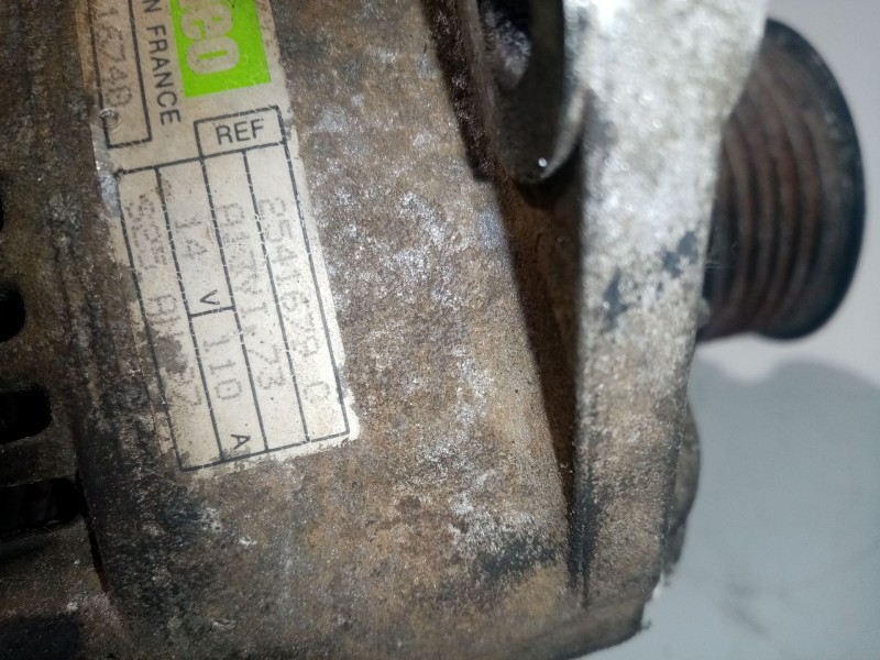 Recambio de alternador para fiat scudo 1.9 d el caja cerrada referencia OEM IAM 9622410580  