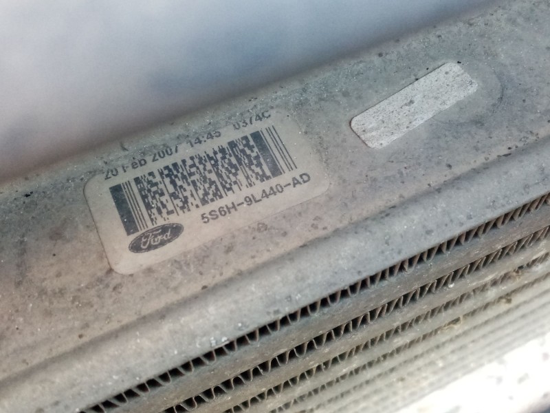 Recambio de intercooler para ford fusion (ju_) 1.6 tdci referencia OEM IAM 5S6H9L440AD  