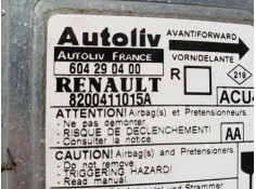 Recambio de centralita airbag para renault grand scénic ii (jm0/1_) 1.9 dci (jm0g, jm12, jm1g, jm2c) referencia OEM IAM 82001110 2
